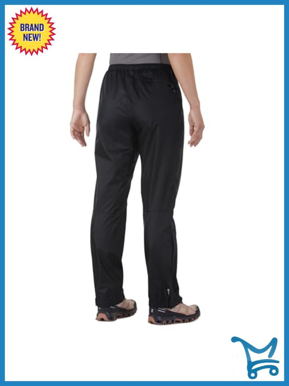 Pertex Shield Diamond Fuse 2.5L Rain Pants Hiking Fully Sealed